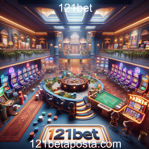Experimente a Emoção do Cassino Online no 121bet